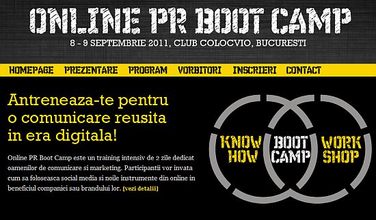 Boot Camp Boot Camp Online PR Boot Camp 2011