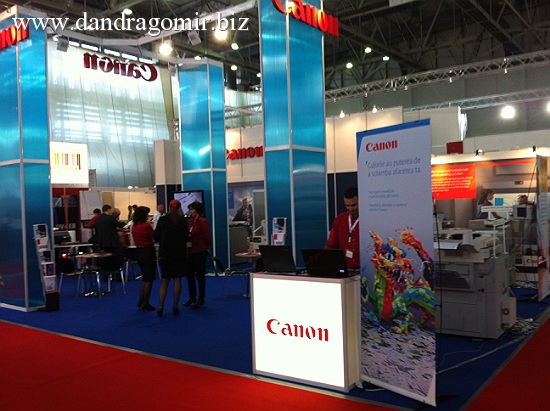 Canon Print & Sign 2011 0012 La Print&Sign tîrg de tipar și imprimare digitală