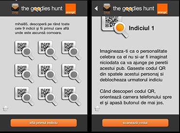 goodies hunt - Orange goodies Concurs Orange cu premii Galaxy Tab, HTC ChaCha, vouchere și cocktailuri