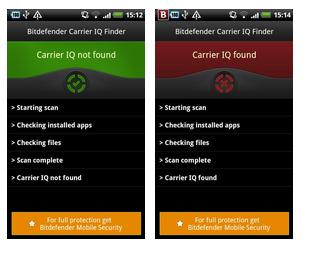 BD: carrier IQ finder BD carrier IQ Carrier IQ poate fi detectat pe telefoanele Android