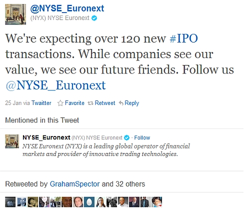 NYSE FB IPO Bursele americane se bat pe Facebook: 100 de miliarde $ evaluare