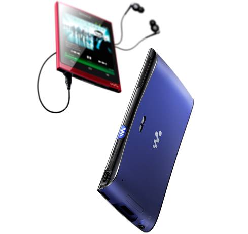 Z1000 red black Sony Walkman Z cu Tegra și Android
