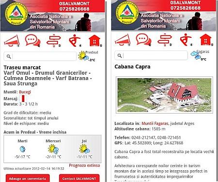 0salvamont2 Vodafone lansează un site mobil pentru Salvamont