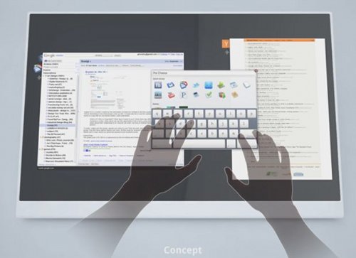 google tablet concept google tablet input Tableta Google intră în teste mai intensive