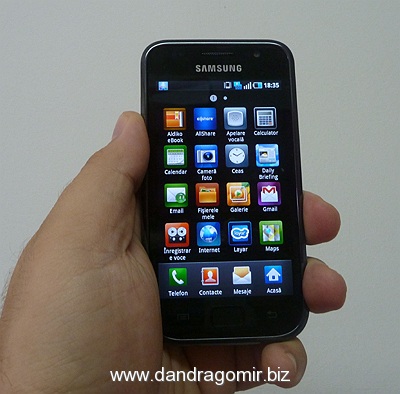 Galaxy S - aplicații