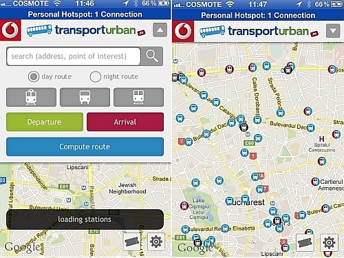 Harta RATB - transport urban - iOS