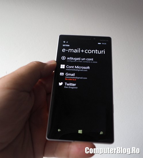 Lumia 930 accounts