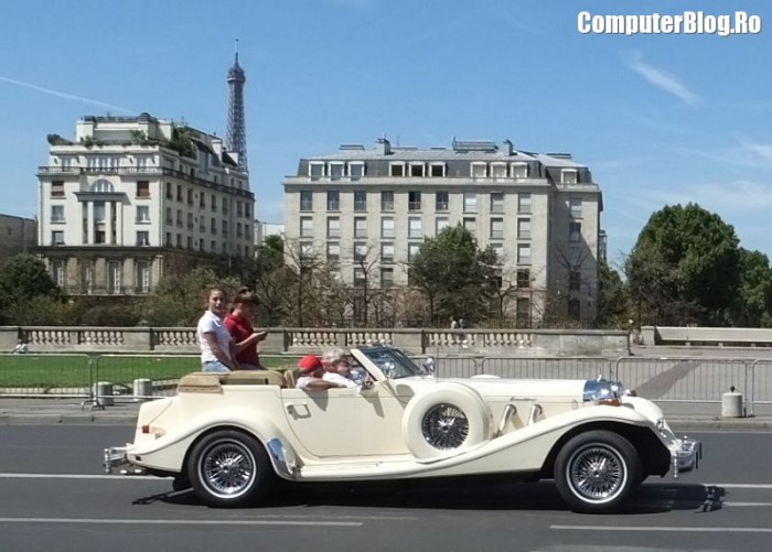 Parada masinilor de epoca, Paris, 2015