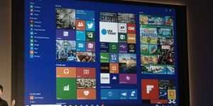 Windows 10 S start screen