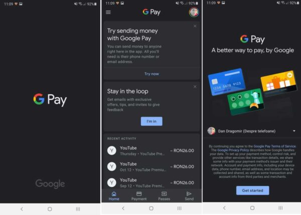 google pay romania