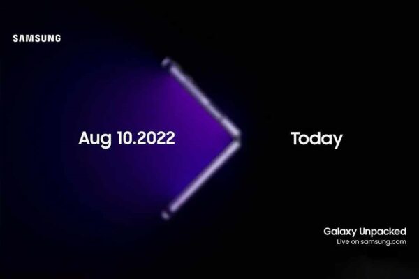 Samsung Galaxy Unpacked Fold Flip 10 august 2022