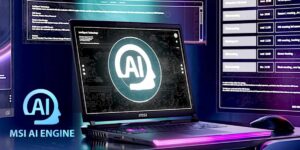 MSI laptop AI