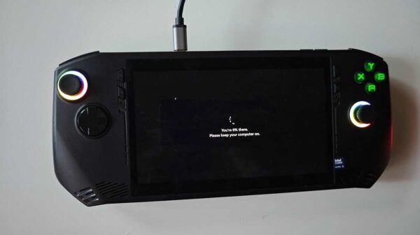 MSI Claw Windows Update