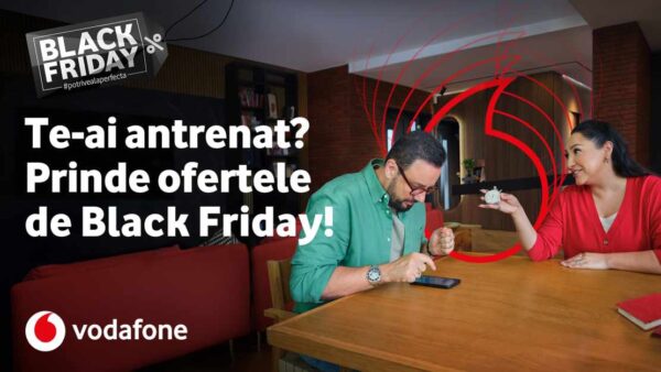 Vodafone anunță oferta de Black Friday